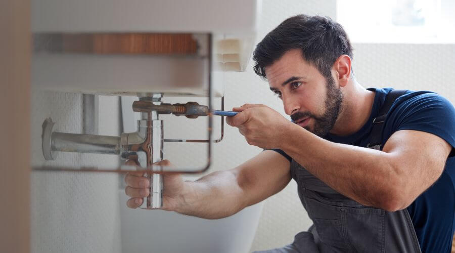 Tankless water heater installation in Clinton, MD